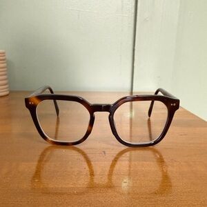 Warby Parker Tova in Cola Tortoise Frames